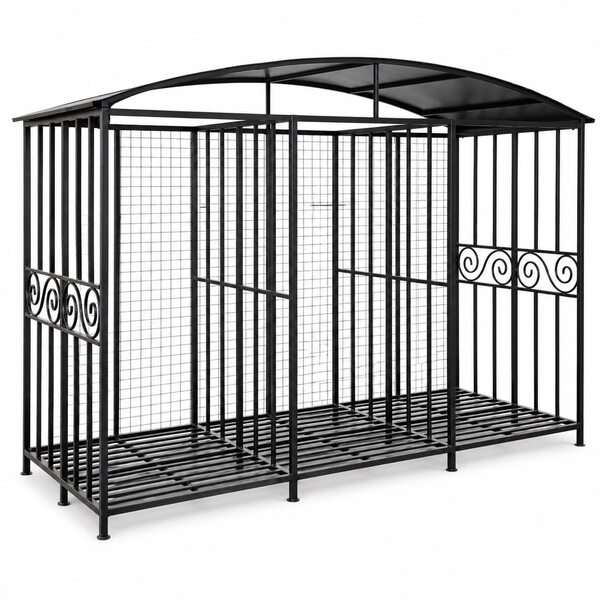 Дровница уличная 300х120