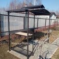 Мангал-беседка с печью "Заря"