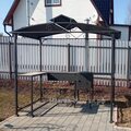 Мангал-беседка с печью "Заря"